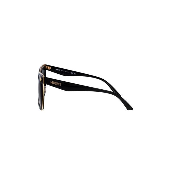 New Versace Sunglasses VE2278D GB1/87 Black Square Medusa Logo Authentic main image 6